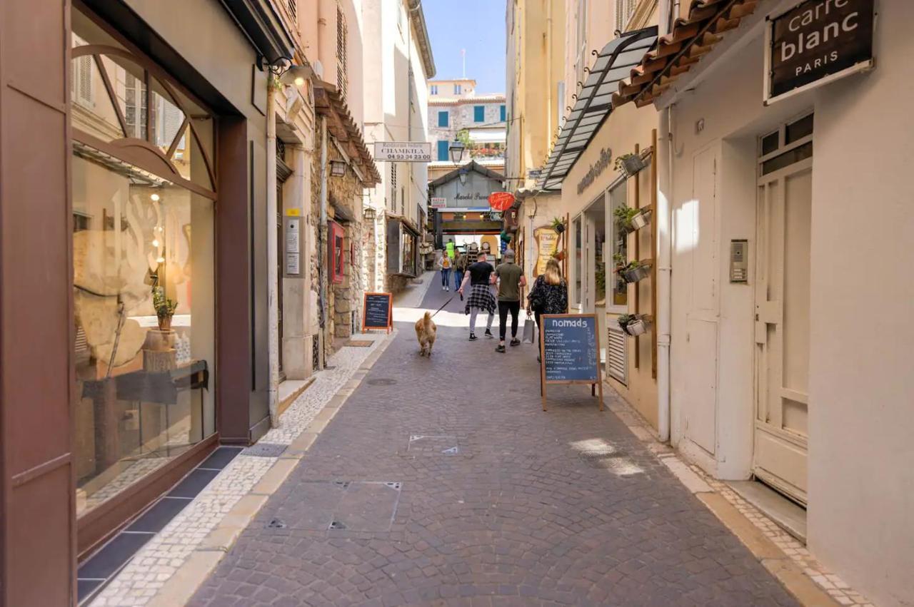 Duplex Studio Apt Mezzanine Near Shops & Cafes Antibes Luaran gambar